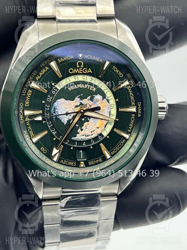 Товар Omega Seamaster Aqua Terra 150M 220.30.43.22.10.001 Worldtimer Фото 2 - Omega Seamaster Aqua Terra 150M 220.30.43.22.10.001 Worldtimer