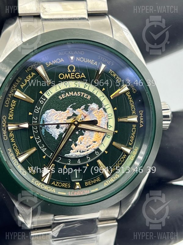 Товар Omega Seamaster Aqua Terra 150M 220.30.43.22.10.001 Worldtimer Фото 3 - Omega Seamaster Aqua Terra 150M 220.30.43.22.10.001 Worldtimer