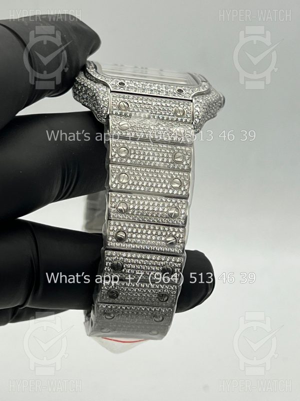 Товар Cartier Santos de Cartier 40mm Diamond White Фото 9 - Cartier Santos de Cartier 40mm Diamond White