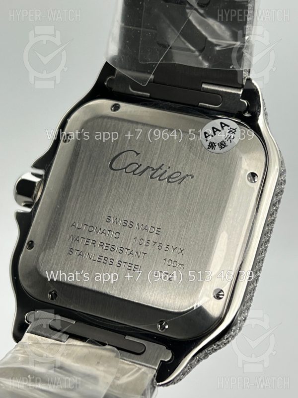 Товар Cartier Santos de Cartier 40mm Diamond White Фото 16 - Cartier Santos de Cartier 40mm Diamond White