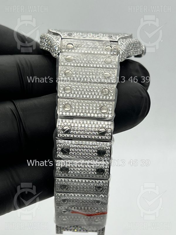 Товар Cartier Santos de Cartier 40mm Diamond Steel Фото 15 - Cartier Santos de Cartier 40mm Diamond Steel