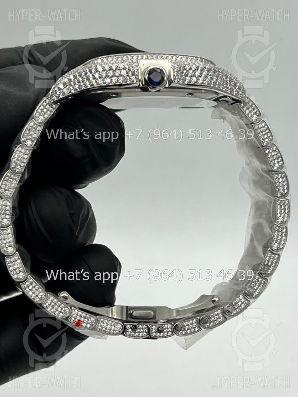 Товар Cartier Santos de Cartier 40mm Diamond Steel Фото 16 - Cartier Santos de Cartier 40mm Diamond Steel