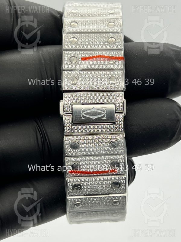 Товар Cartier Santos de Cartier 40mm Diamond Steel Фото 19 - Cartier Santos de Cartier 40mm Diamond Steel