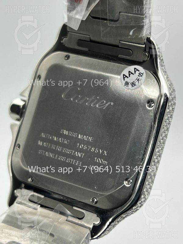 Фото 21 - Cartier Santos de Cartier 40mm Diamond Dial