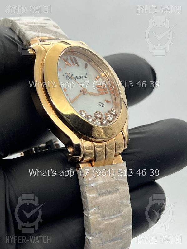 Фото 8 - Chopard Happy Sport Oval 33mm Art 5874