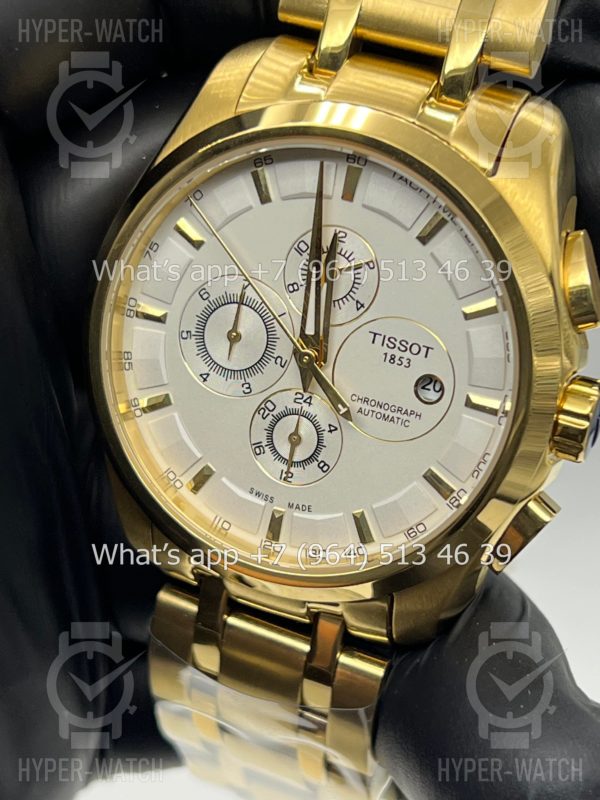 Фото 3 - Tissot Couturier Chronograph 43mm Art 5987
