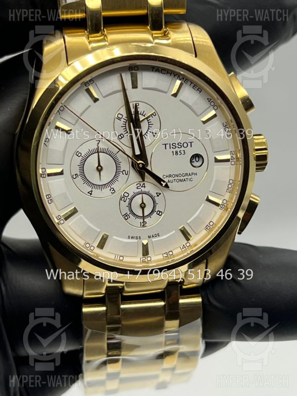 Фото 4 - Tissot Couturier Chronograph 43mm Art 5987