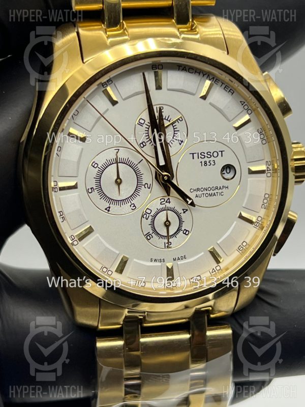 Фото 5 - Tissot Couturier Chronograph 43mm Art 5987