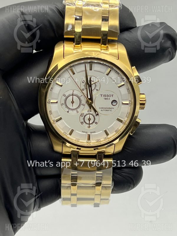 Фото 6 - Tissot Couturier Chronograph 43mm Art 5987