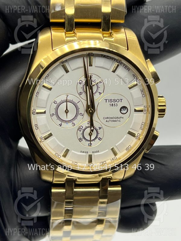 Фото 10 - Tissot Couturier Chronograph 43mm Art 5987