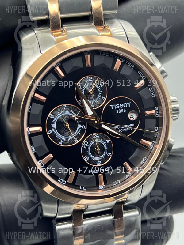 Фото 3 - Tissot Couturier Chronograph 43mm Art 5989