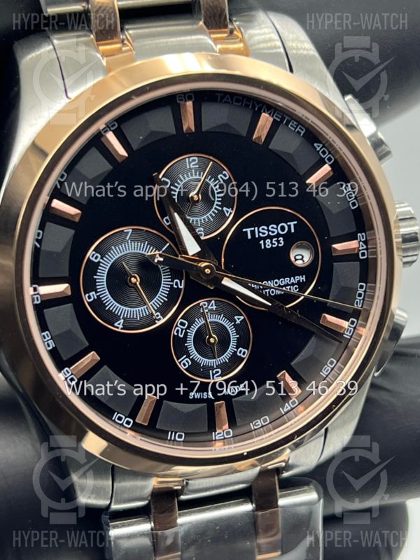 Фото 4 - Tissot Couturier Chronograph 43mm Art 5989