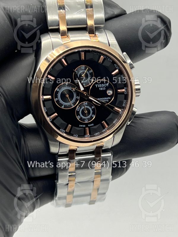 Фото 5 - Tissot Couturier Chronograph 43mm Art 5989