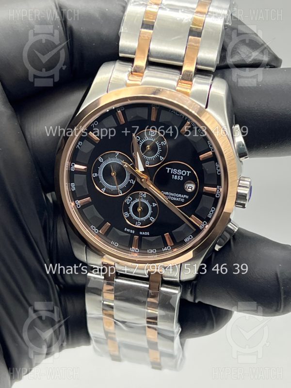 Фото 6 - Tissot Couturier Chronograph 43mm Art 5989
