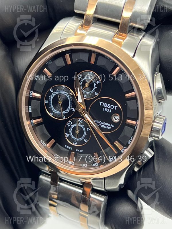 Фото 9 - Tissot Couturier Chronograph 43mm Art 5989