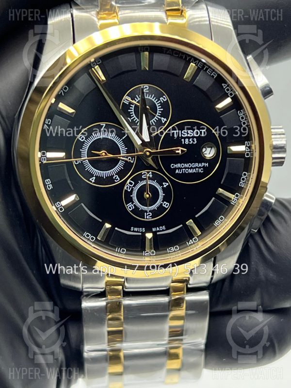 Фото 6 - Tissot Couturier Chronograph 43mm Art 5988