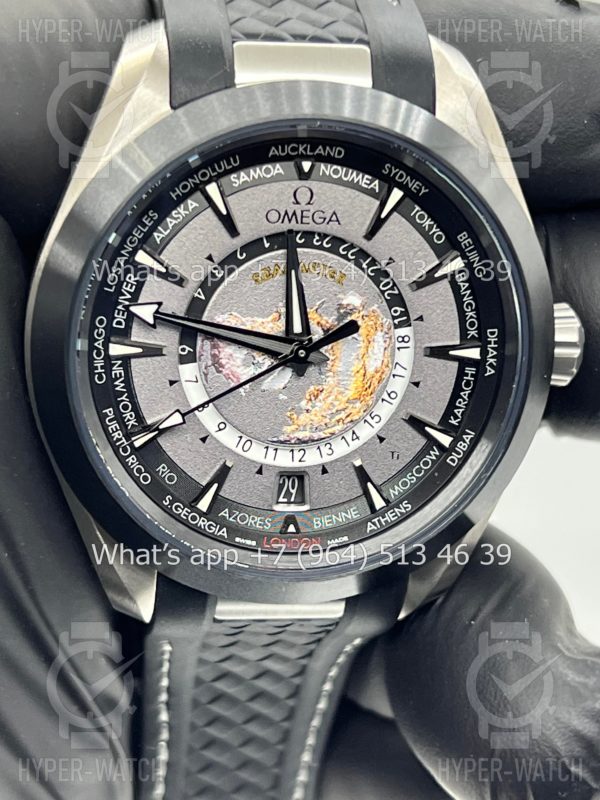 Товар Omega Seamaster Aqua Terra 150M 220.92.43.22.99.001 Worldtimer Фото 2 - Omega Seamaster Aqua Terra 150M 220.92.43.22.99.001 Worldtimer