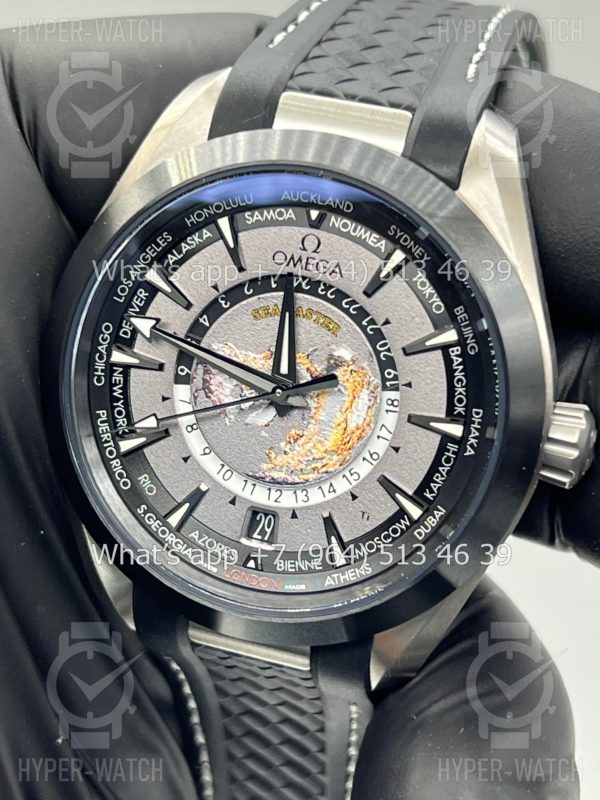 Товар Omega Seamaster Aqua Terra 150M 220.92.43.22.99.001 Worldtimer Фото 3 - Omega Seamaster Aqua Terra 150M 220.92.43.22.99.001 Worldtimer