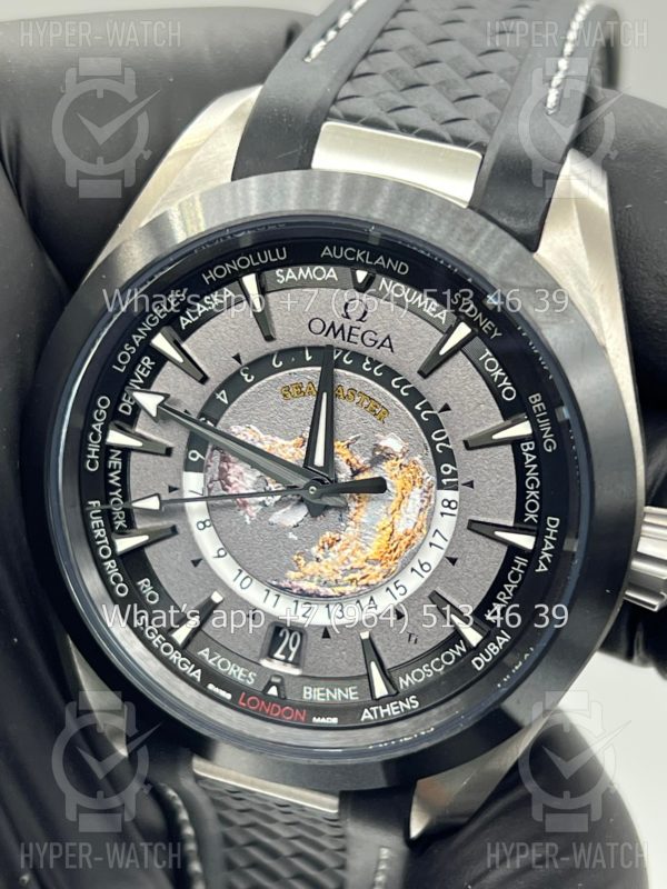 Товар Omega Seamaster Aqua Terra 150M 220.92.43.22.99.001 Worldtimer Фото 4 - Omega Seamaster Aqua Terra 150M 220.92.43.22.99.001 Worldtimer