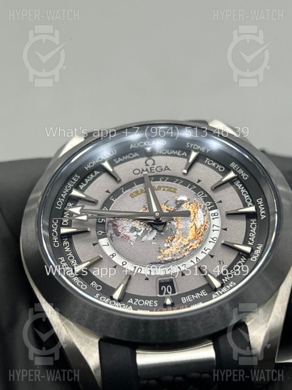 Товар Omega Seamaster Aqua Terra 150M 220.92.43.22.99.001 Worldtimer Фото 7 - Omega Seamaster Aqua Terra 150M 220.92.43.22.99.001 Worldtimer