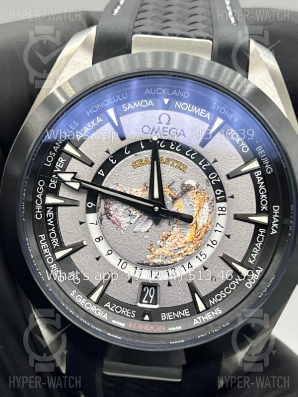 Товар Omega Seamaster Aqua Terra 150M 220.92.43.22.99.001 Worldtimer Фото 8 - Omega Seamaster Aqua Terra 150M 220.92.43.22.99.001 Worldtimer