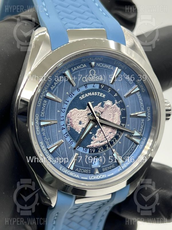 Товар Omega Seamaster Aqua Terra 150M 220.12.43.22.03.002 Worldtimer Фото 8 - Omega Seamaster Aqua Terra 150M 220.12.43.22.03.002 Worldtimer