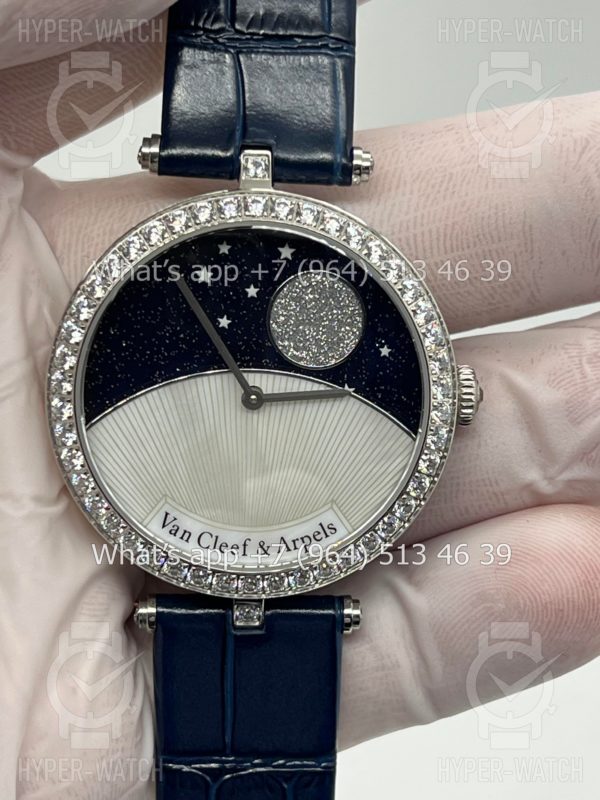 Товар Van Cleef & Arpels Poetic Complication Lady Arpels Day and Night 38mm VCARN25800 Фото 2 - Van Cleef & Arpels Poetic Complication Lady Arpels Day and Night 38mm VCARN25800