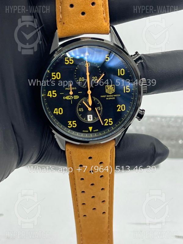Товар Tag Heuer Carrera 43mm First Swiss Watch in Space Art 6043 Фото 5 - Tag Heuer Carrera 43mm First Swiss Watch in Space Art 6043