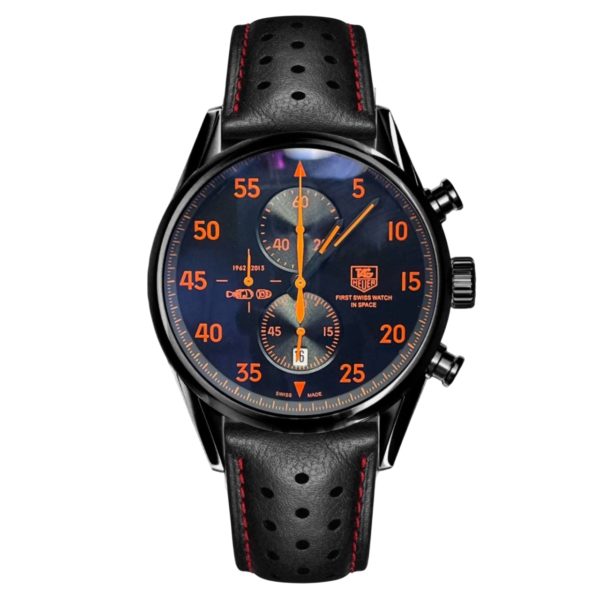 Фото 1 - Tag Heuer Carrera 43mm First Swiss Watch in Space Art 6042
