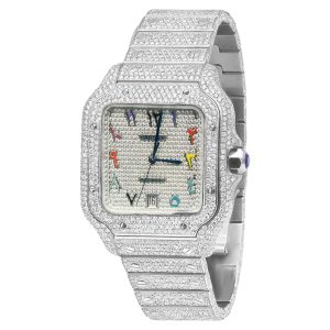 Фото 56 - Cartier Santos de Cartier 40mm Diamond Dial