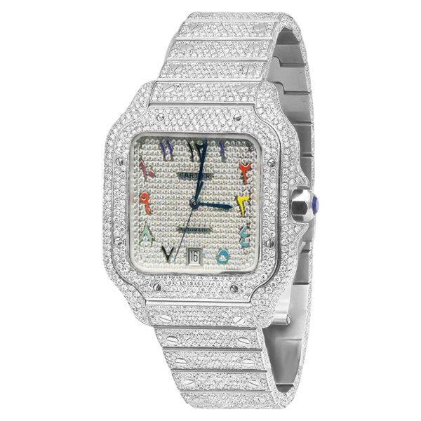 Фото 1 - Cartier Santos de Cartier 40mm Diamond Dial