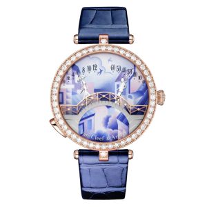 Фото 22 - Van Cleef & Arpels Poetic Complication Lady Arpels Pont des Amoureux 38mm VCARO8TZ00