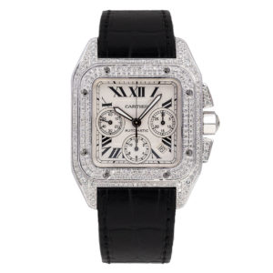 Товар Cartier Santos 100 XL Chronograph 41mm Art 6278 Фото 28 - Cartier Santos 100 XL Chronograph 41mm Art 6278