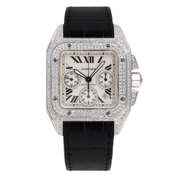 Товар Cartier Santos 100 XL Chronograph 41mm Art 6278 Фото 1 - Cartier Santos 100 XL Chronograph 41mm Art 6278