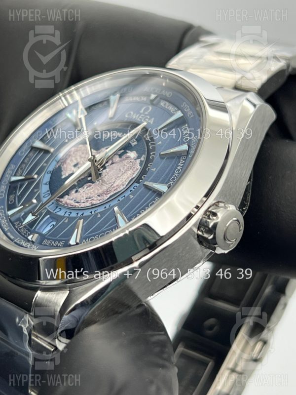 Товар Omega Seamaster Aqua Terra 150M 220.10.43.22.03.002 Worldtimer Фото 4 - Omega Seamaster Aqua Terra 150M 220.10.43.22.03.002 Worldtimer