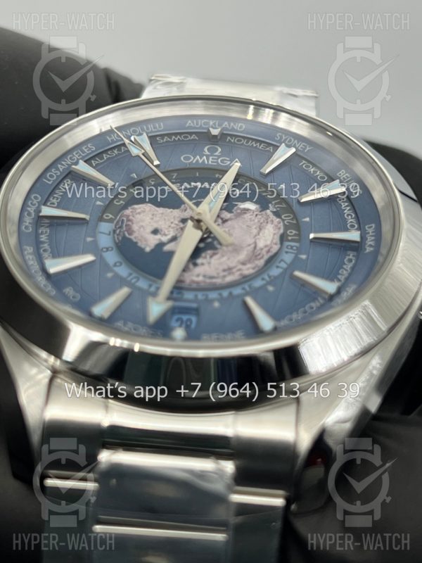 Товар Omega Seamaster Aqua Terra 150M 220.10.43.22.03.002 Worldtimer Фото 6 - Omega Seamaster Aqua Terra 150M 220.10.43.22.03.002 Worldtimer