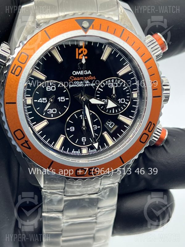 Фото 2 - Omega Seamaster Planet Ocean 600M Chronograph 42,5mm Orange Steel