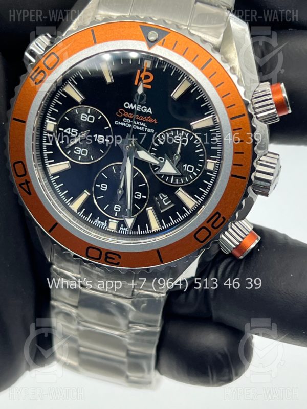 Фото 3 - Omega Seamaster Planet Ocean 600M Chronograph 42,5mm Orange Steel