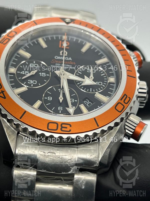 Фото 4 - Omega Seamaster Planet Ocean 600M Chronograph 42,5mm Orange Steel