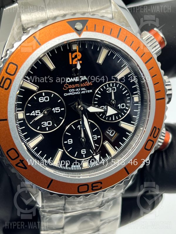 Фото 6 - Omega Seamaster Planet Ocean 600M Chronograph 42,5mm Orange Steel