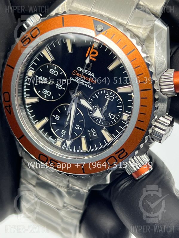 Фото 7 - Omega Seamaster Planet Ocean 600M Chronograph 42,5mm Orange Steel