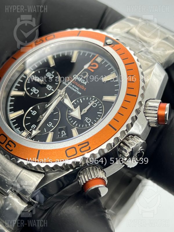 Фото 8 - Omega Seamaster Planet Ocean 600M Chronograph 42,5mm Orange Steel