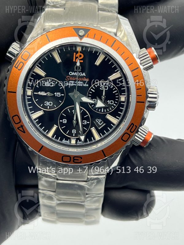 Фото 9 - Omega Seamaster Planet Ocean 600M Chronograph 42,5mm Orange Steel