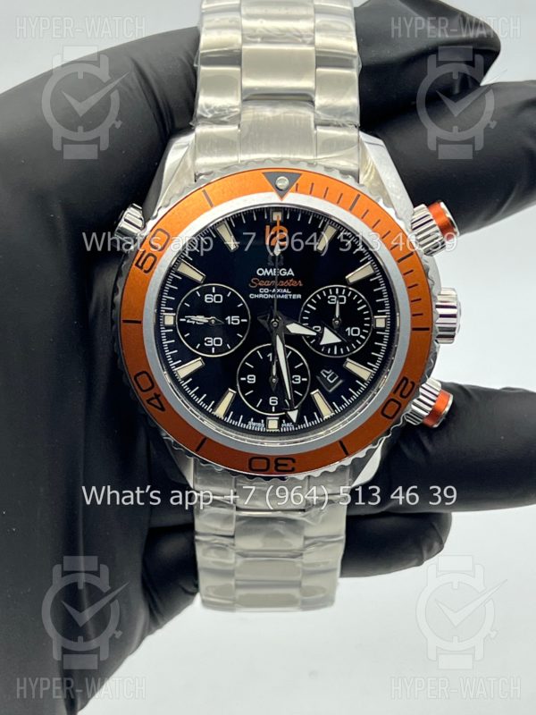 Фото 10 - Omega Seamaster Planet Ocean 600M Chronograph 42,5mm Orange Steel