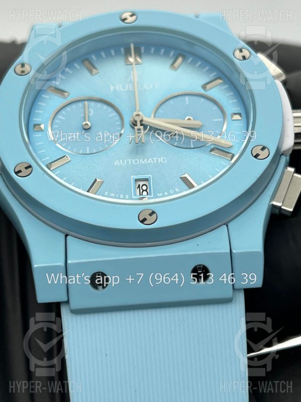 Фото 6 - Hublot Classic Fusion Chronograph 45mm Capri Art 6214