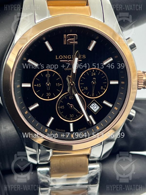 Товар Longines Conquest Classic Chronograph 40mm Art 6222 Фото 7 - Longines Conquest Classic Chronograph 40mm Art 6222