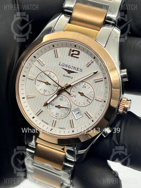 Товар Longines Conquest Classic Chronograph 40mm Art 6221 Фото 3 - Longines Conquest Classic Chronograph 40mm Art 6221