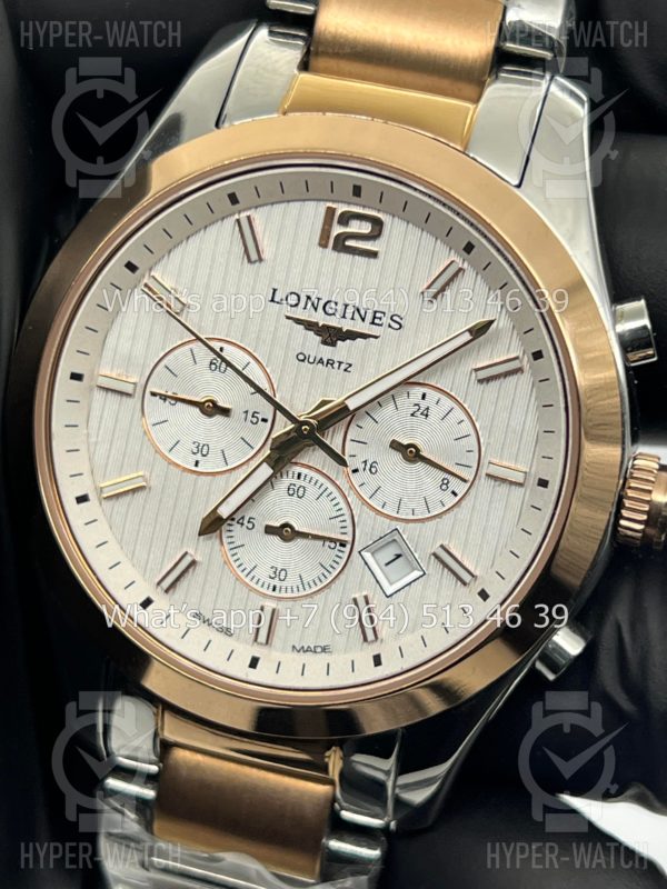 Товар Longines Conquest Classic Chronograph 40mm Art 6221 Фото 4 - Longines Conquest Classic Chronograph 40mm Art 6221