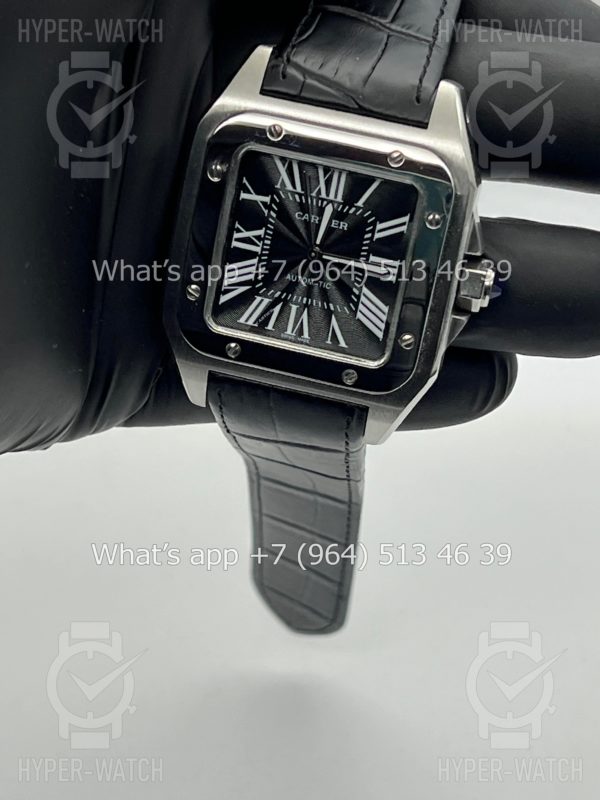 Фото 7 - Cartier Santos 100 40mm Art 6282