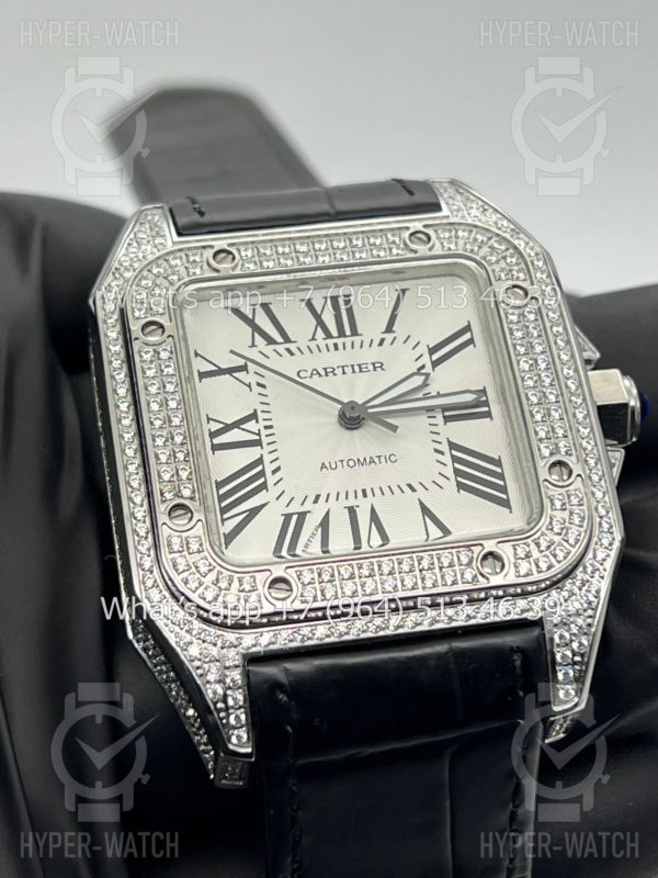 Товар Cartier Santos 100 40mm Art 6283 Фото 4 - Cartier Santos 100 40mm Art 6283